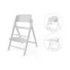 Cybex Click & Fold 3 In 1 Chair All White