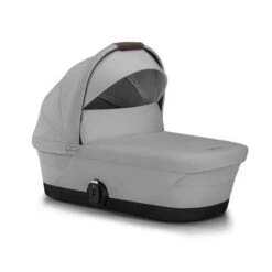 Cybex Gazelle S Newborn And Toddler Bundle Lava Grey -Kiddies Kingdom Store Cybex Gazelle S Cot Lava Grey 3