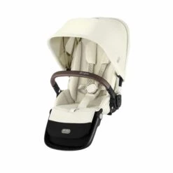 Cybex Gazelle S Twin Pushchair Seashell Beige With Second Seat -Kiddies Kingdom Store Cybex Gazelle S Seat Unit Seashell Beige