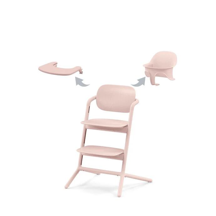Cybex Lemo 3-in-1 Highchair Set – Pearl Pink 1 Cybex Lemo 3-in-1 Highchair Set – Pearl Pink