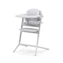 Cybex Lemo 4-in-1 Highchair Set – All White -Kiddies Kingdom Store Cybex Lemo 4 in 1 Highchair Set All White 4