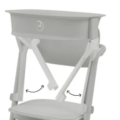 Cybex Lemo Learning Tower – Suede Grey 7 Cybex Lemo Learning Tower – Suede Grey -Kiddies Kingdom Store Cybex Lemo Learning Tower Suede Grey 3