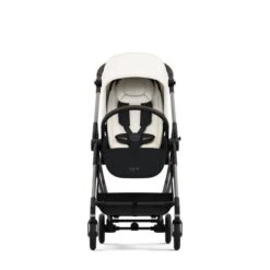 Cybex Melio Travel System Canvas White -Kiddies Kingdom Store Cybex Melio Pushchair Canvas White 2 1