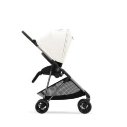 Cybex Melio Travel System Canvas White -Kiddies Kingdom Store Cybex Melio Pushchair Canvas White 5 1