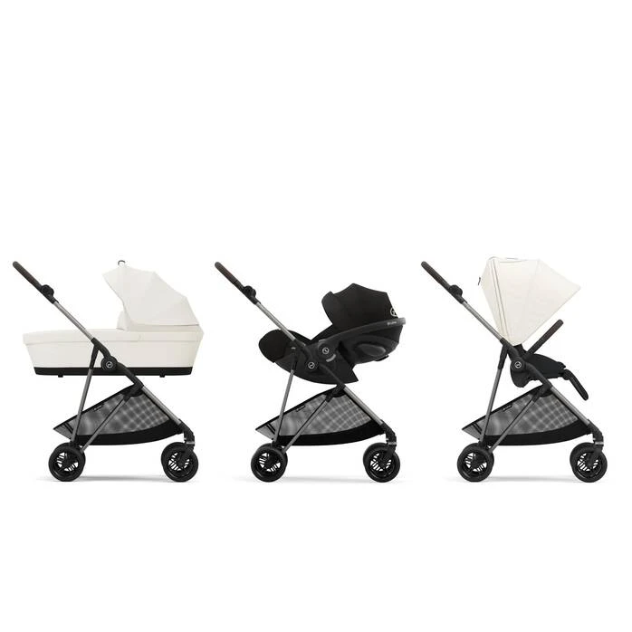 Cybex Melio Pushchair Canvas White 8 Cybex Melio Pushchair Canvas White - Image 8