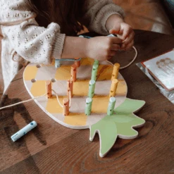 Classic World Pineapple Linking Game 8 Classic World Pineapple Linking Game -Kiddies Kingdom Store D65