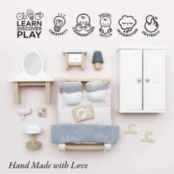 Le Toy Van Bay Tree Doll House With Furniture 11 Le Toy Van Bay Tree Doll House With Furniture -Kiddies Kingdom Store DBGHRU 1