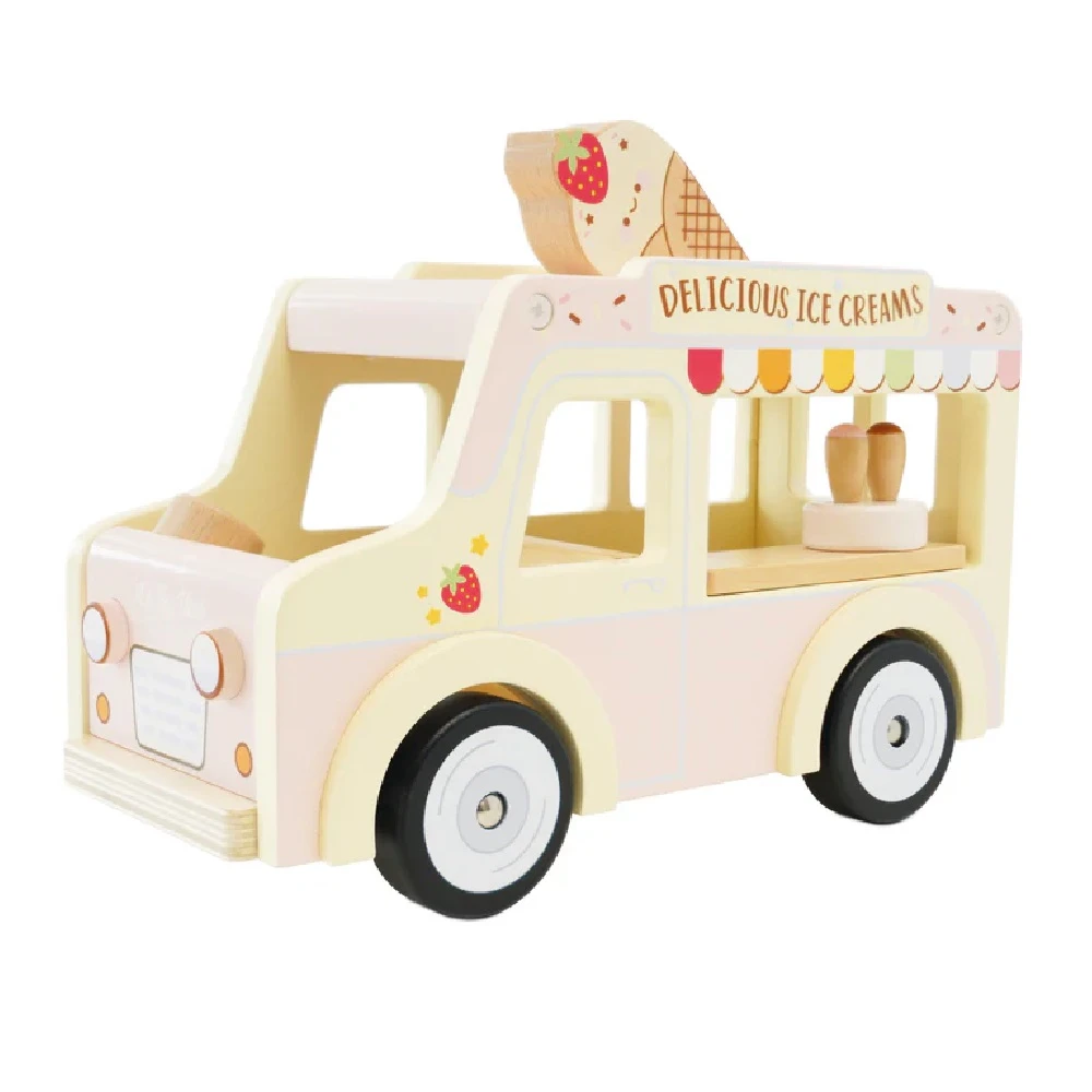 Le Toy Van Wooden Ice Cream Van 1 Le Toy Van Wooden Ice Cream Van