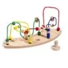 Hauck Alpha Wooden Play Tray Toy – Bead Maze
