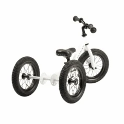 Trybike Steel Balance Trike White -Kiddies Kingdom Store DZH