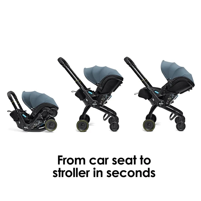 Doona X Infant Car Seat/Stroller/Mirror And Isofix Base- Ocean Blue 2 Doona X Infant Car Seat/Stroller/Mirror And Isofix Base- Ocean Blue - Image 2
