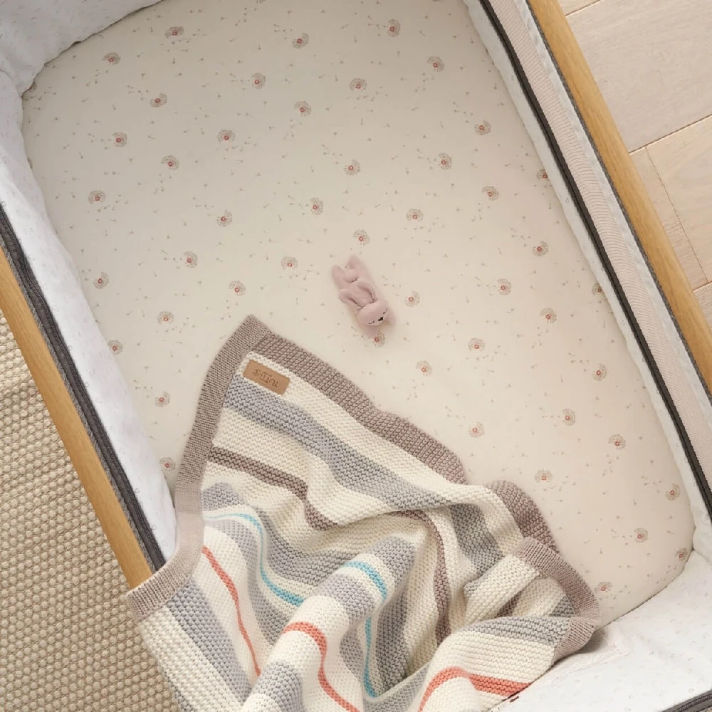 Tutti Bambini Bedside Crib Fitted Sheets 2pk – Cocoon 7 Tutti Bambini Bedside Crib Fitted Sheets 2pk – Cocoon - Image 7