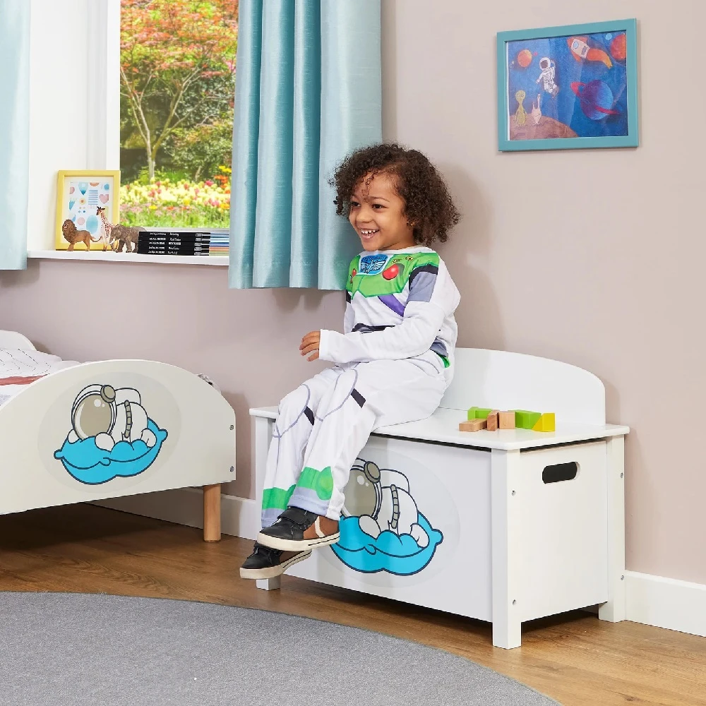 Liberty House Toys Kid’s Wooden Space Toy Box 5 Liberty House Toys Kid’s Wooden Space Toy Box - Image 5