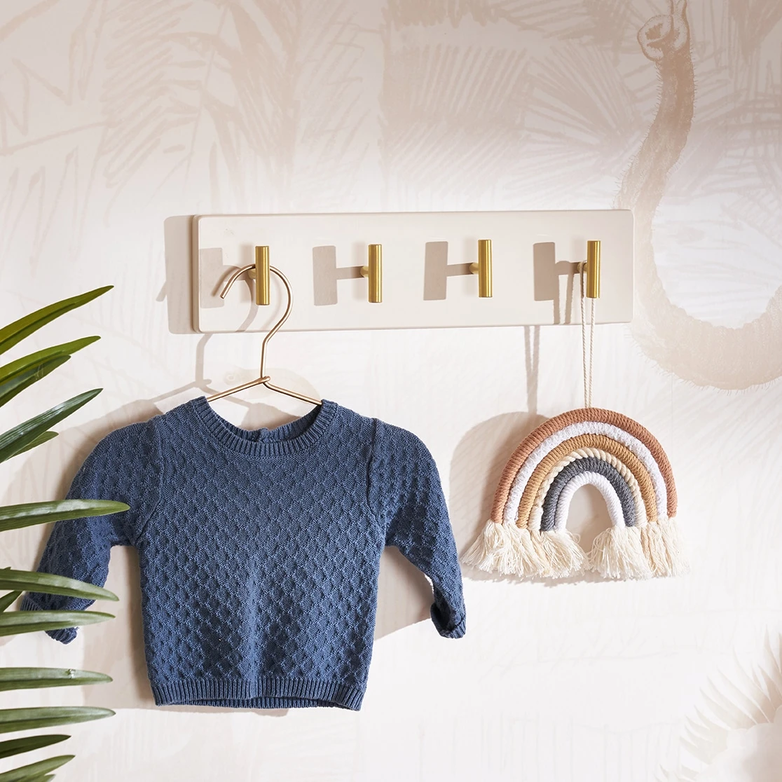 Obaby Evie 4in1 7 Piece Room Set/Wall Hooks – Cashmere 11 Obaby Evie 4in1 7 Piece Room Set/Wall Hooks – Cashmere - Image 11