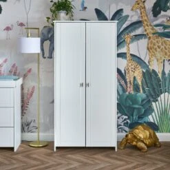 Obaby Evie 3 Piece Room Set – White -Kiddies Kingdom Store Evie White Roomset 0298