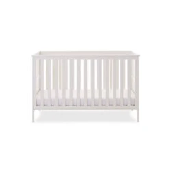 Obaby Evie Cot Bed – White -Kiddies Kingdom Store Evie White White BG 0267 2