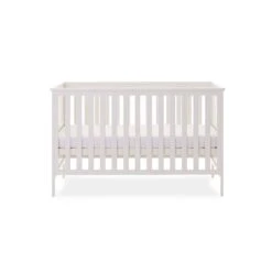 Obaby Evie Cot Bed – White -Kiddies Kingdom Store Evie White White BG 0269