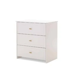 Obaby Evie 3 Piece Room Set – White -Kiddies Kingdom Store Evie White White BG 0280