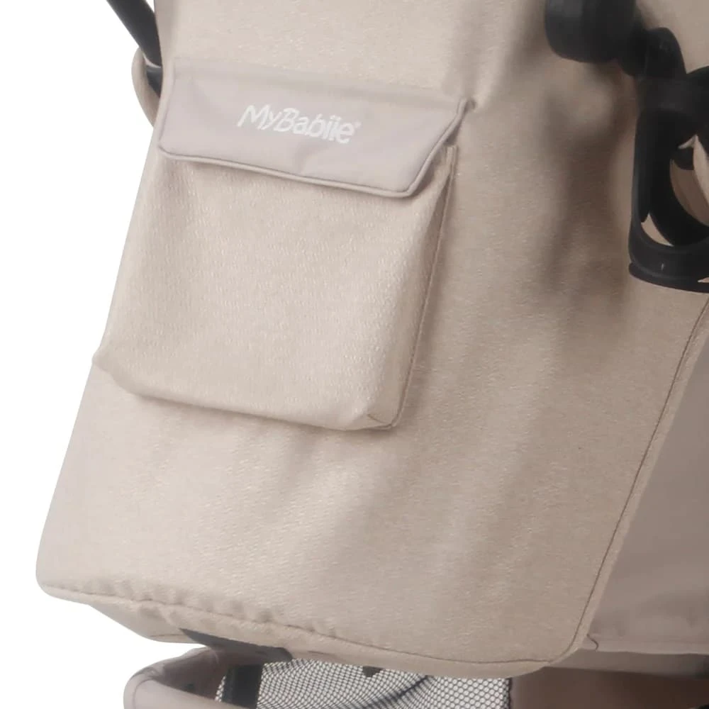 My Babiie Plus Pushchair – Oatmeal 4 My Babiie Plus Pushchair – Oatmeal - Image 4