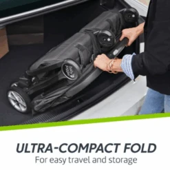 Baby Jogger Pitch Black City Tour 2 Double Pushchair -Kiddies Kingdom Store FGYOUO