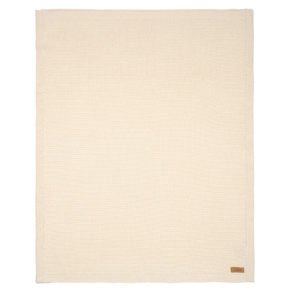 Tutti Bambini Chunky Knitted Baby Blanket – Fresh Cream 3 Tutti Bambini Chunky Knitted Baby Blanket – Fresh Cream - Image 3