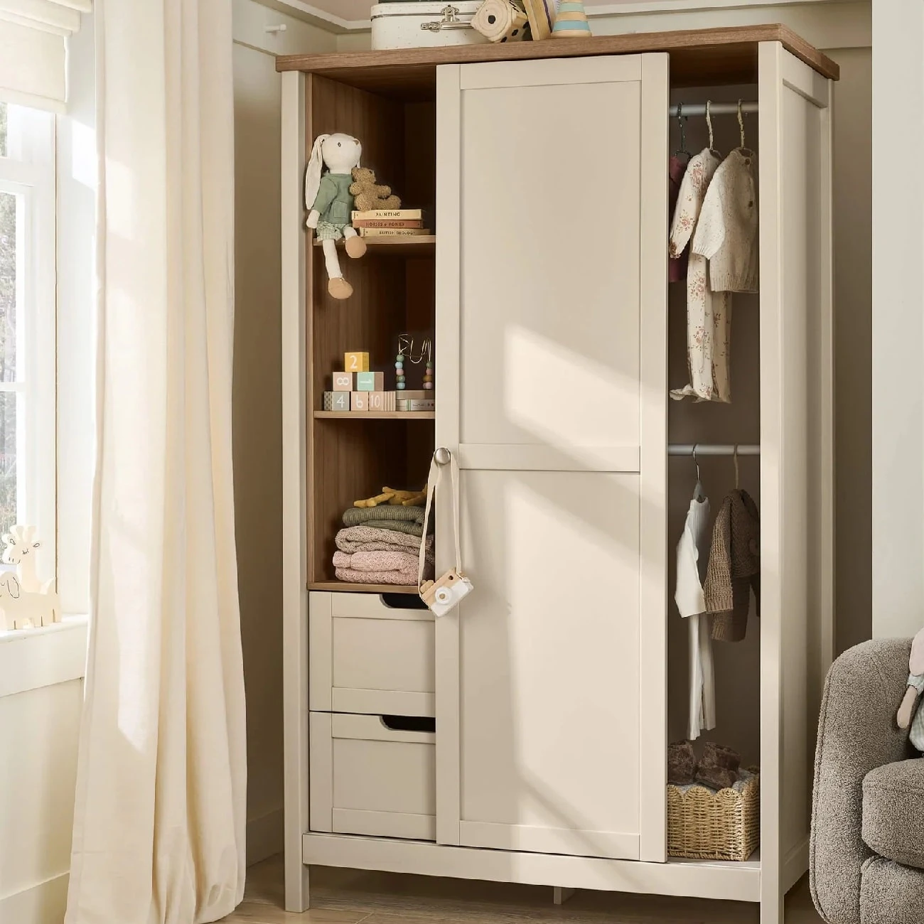 Mamas & Papas Harwell 4 Piece/Mattress Nursery Room Set – Cashmere 7 Mamas & Papas Harwell 4 Piece/Mattress Nursery Room Set – Cashmere - Image 7