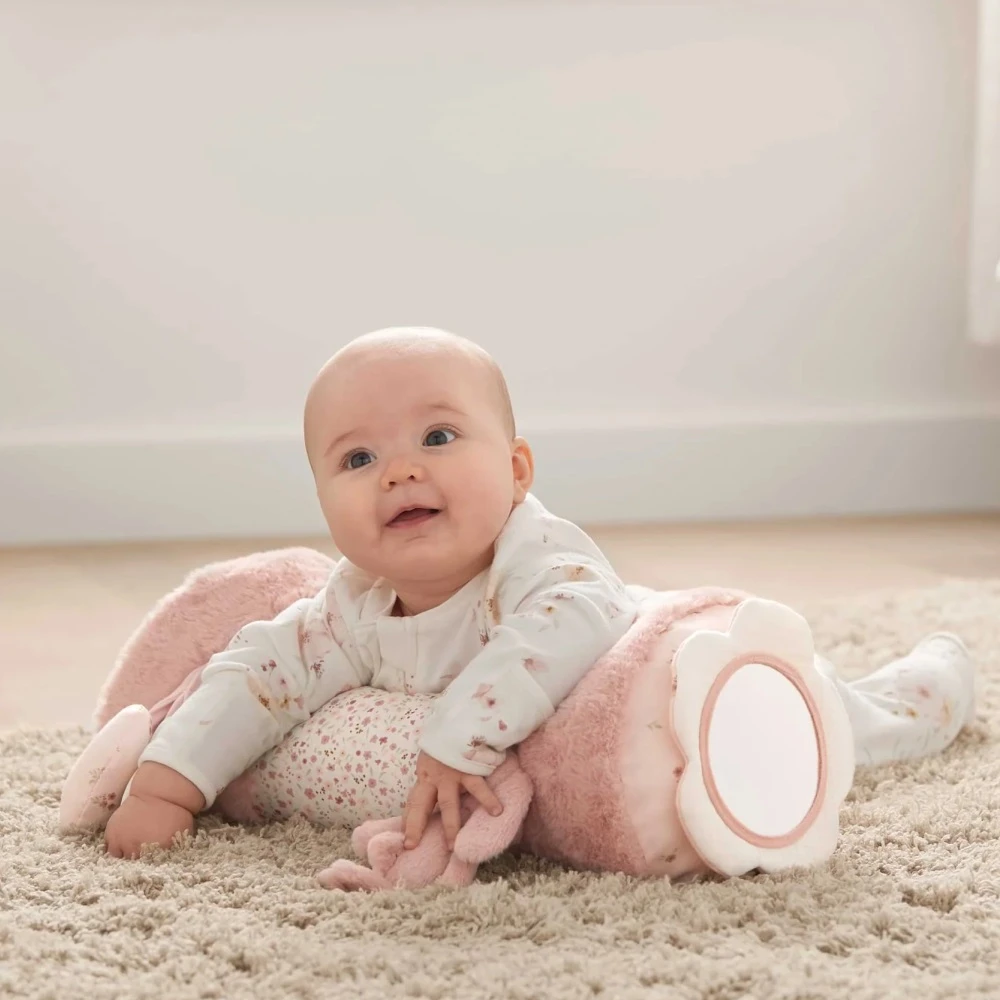 Mamas & Papas Tummy Time Roll – Pink 1 Mamas & Papas Tummy Time Roll – Pink