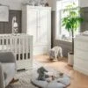Mamas & Papas Oxford 5 Piece Nursery Room Set – Pure White