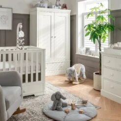 Mamas & Papas Oxford 5 Piece Nursery Room Set – Pure White