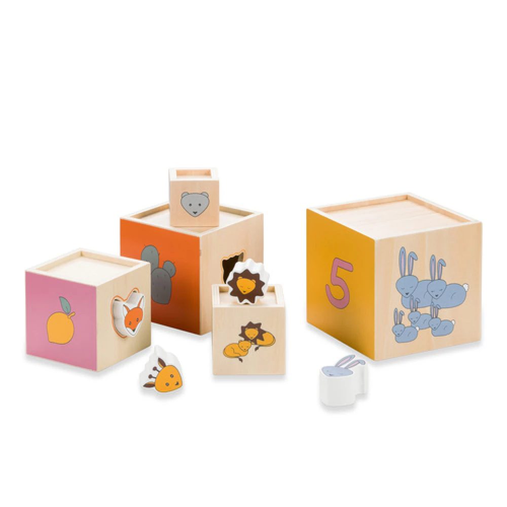 Hauck Stack N Raise Wooden Toy 2 Hauck Stack N Raise Wooden Toy - Image 2