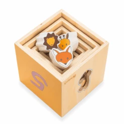 Hauck Stack N Raise Wooden Toy 11 Hauck Stack N Raise Wooden Toy -Kiddies Kingdom Store GHJUT