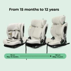 My Babiie MBCS123 I-Size Car Seat – Oatmeal -Kiddies Kingdom Store GHYRUI67O