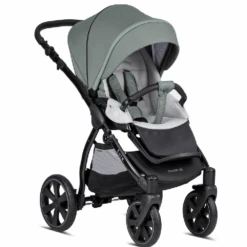 Noordi Sole Go 2in1 Pram – Sage -Kiddies Kingdom Store GJGHJJH