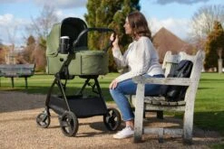 Didofy Stargazer 9 Pram Bundle – Green -Kiddies Kingdom Store Green Lifestyle scaled 2