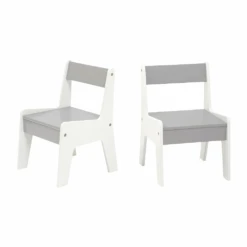 Liberty House Toys Grey And White Bookshelf Table And Chair Set 10 Liberty House Toys Grey And White Bookshelf Table And Chair Set -Kiddies Kingdom Store HHGH