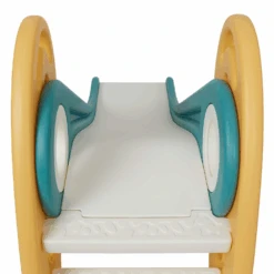 Liberty House Toys Green And Gold Kids Rocket Slide -Kiddies Kingdom Store HJILHJ