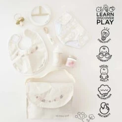 Le Toy Van Dolls Wooden High Chair With Nursing Kit -Kiddies Kingdom Store HJK 2