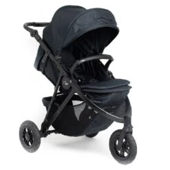 Roma Atlas 3 Wheel Stroller – Jet Black -Kiddies Kingdom Store HSDGFJIWE