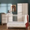 Obaby Astrid 3 Piece Nursery Room Set – Satin/Oak