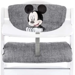 Hauck Alpha Mickey Grey Highchair Pad 7 Hauck Alpha Mickey Grey Highchair Pad -Kiddies Kingdom Store Hauck Alpha Mickey grey Highchair Pad