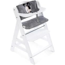 Hauck Alpha Mickey Grey Highchair Pad 9 Hauck Alpha Mickey Grey Highchair Pad -Kiddies Kingdom Store Hauck Alpha Mickey grey Highchair Pad2