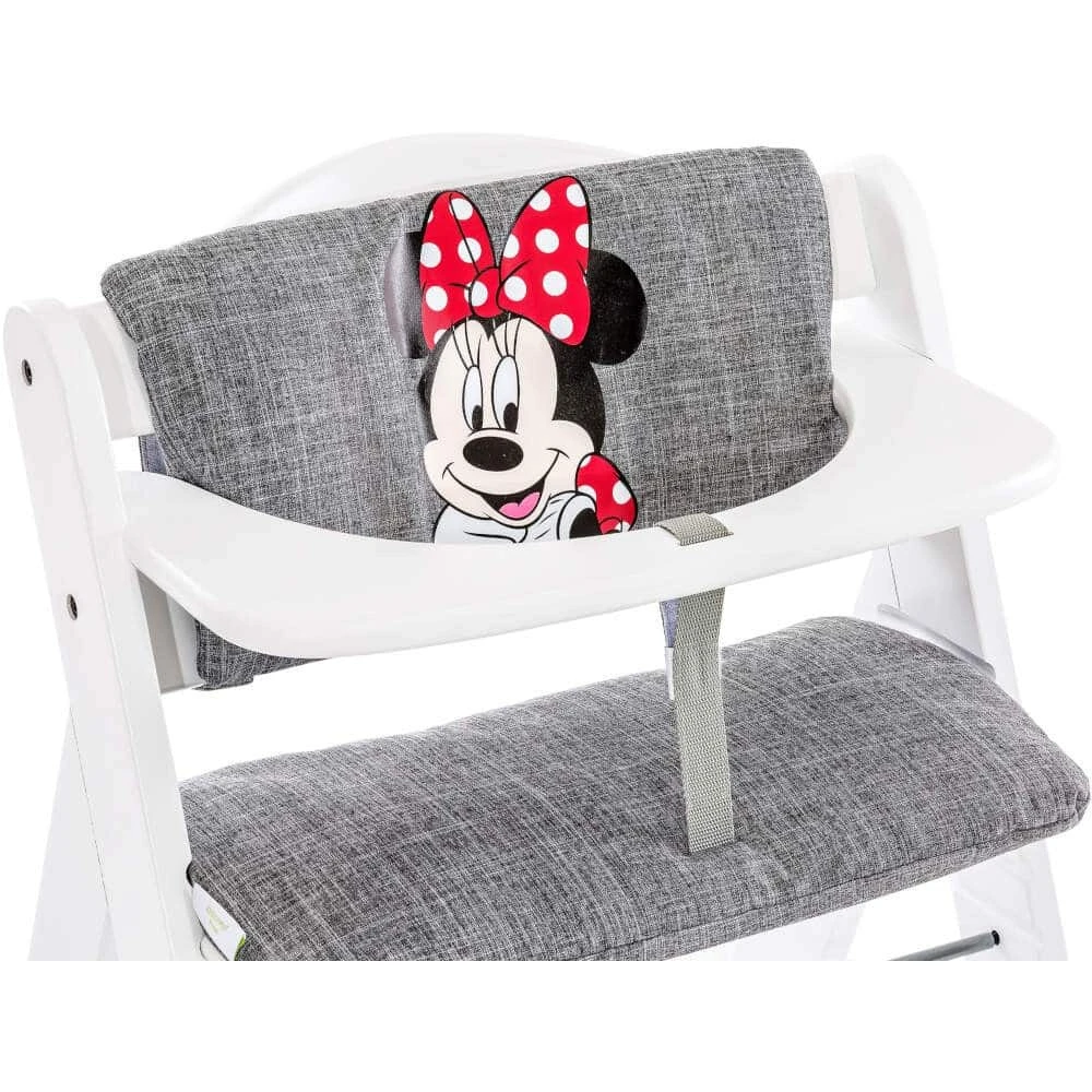 Hauck Alpha Minnie Grey Highchair Pad 1 Hauck Alpha Minnie Grey Highchair Pad