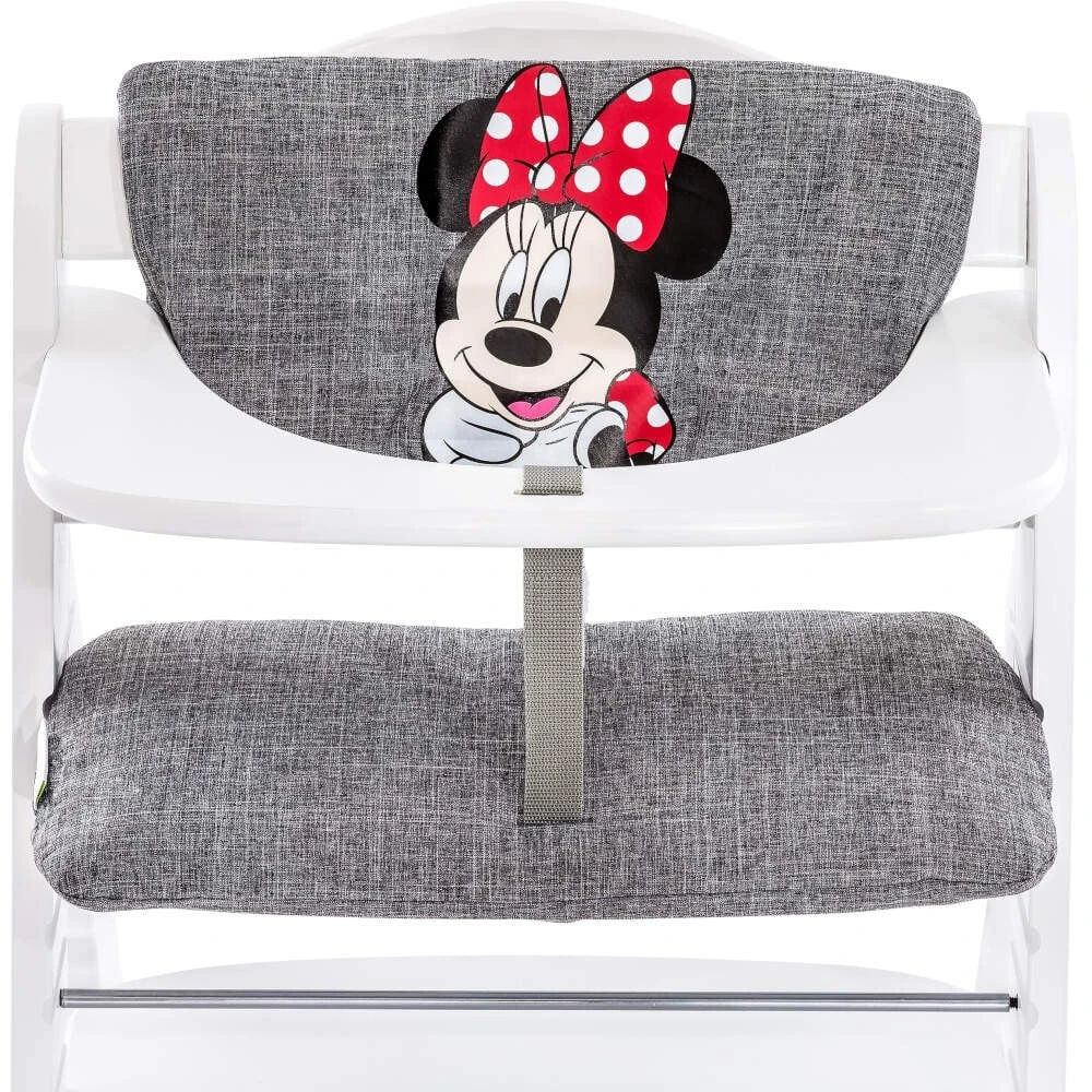 Hauck Alpha Minnie Grey Highchair Pad 4 Hauck Alpha Minnie Grey Highchair Pad - Image 4