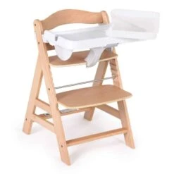 Hauck Alpha White Tray -Kiddies Kingdom Store Hauck Alpha White Tray2
