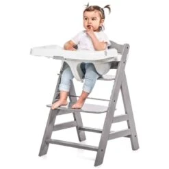 Hauck Alpha White Tray -Kiddies Kingdom Store Hauck Alpha White Tray6