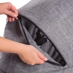 Hauck Eagle 4S Carrycot Melange Grey -Kiddies Kingdom Store Hauck Eagle 4S Carrycot Melange Grey7