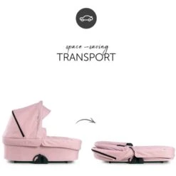 Hauck Eagle 4S Pink Carrycot -Kiddies Kingdom Store Hauck Eagle 4S Pink Carrycot3