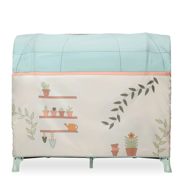 Hauck Travel Cot Cover – Plants 2 Hauck Travel Cot Cover – Plants - Image 2