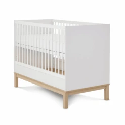 Obaby Astrid 4in1 2 Piece Nursery Room Set – White/Oak -Kiddies Kingdom Store IOIOUO