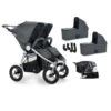 Bumbleride Indie Twin Ultimate Twin Bundle – Dawn Grey